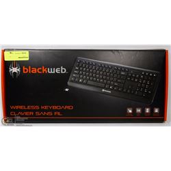 BLACKWEB WIRELESS KEYBOARD