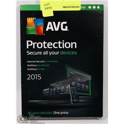 AVG 1 YEAR PROTECTION INTERNET SECURITY