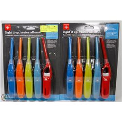 LOT OF 2 TERA GEAR LIGHT IT UP 5PACK OF BBQ