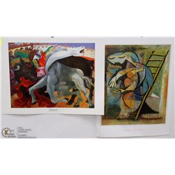 A PAIR OF PABLO PICASSO PRINTS