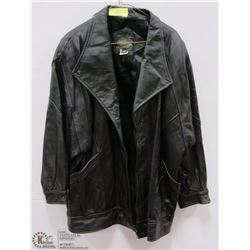 WOMENS PEERLESS LEATHER JACKET SIZE LARGE