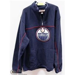 FLEECE EDMONTON OILERS JACKET SIZE XLT