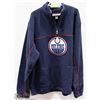 Image 1 : FLEECE EDMONTON OILERS JACKET SIZE XLT