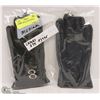 Image 1 : 2PK LEATHER GLOVES MEDIUM