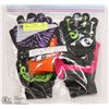 Image 1 : 6PK GLOW IN THE DARK CHILDRENS GLOVES