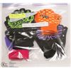 Image 1 : 6PK GLOW IN THE DARK CHILDRENS GLOVES