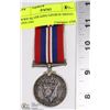 Image 1 : WWII SILVER KING GEORGE MEDAL 1939-1945
