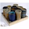 Image 2 : 10 VINTAGE EDISON PHONOGRAPH CYLINDERS.