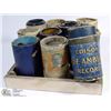 Image 3 : 10 VINTAGE EDISON PHONOGRAPH CYLINDERS.