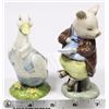 Image 1 : LOT OF 2 ROYAL ALBERT BEATRIX POTTERS FIGURINES