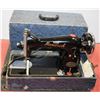 Image 1 : MONARCH PORTABLE SEWING MACHINE WITH INSTRUCTIONS