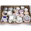 Image 1 : 20 ASSORTED CHINA CUP & SAUCER SETS