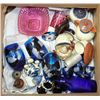 Image 1 : ESTATE BOX OF ASSORTED GLASS MUGS, GLASSES AND