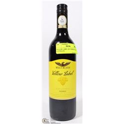 YELLOW LABEL 2013 SHIRAZ RED WINE SOUTH AUSTRALIA