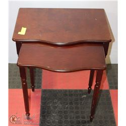 SET OF 2 NESTING TABLES