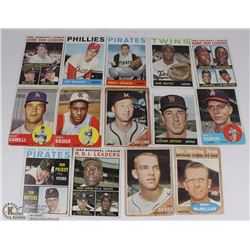 OLD BASEBALL CARDS FROM THE EARLY 1960'S