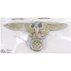 GERMAN NAZI SS HAT EAGLE STAMPED GES GESCH