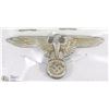 Image 1 : GERMAN NAZI SS HAT EAGLE STAMPED GES GESCH