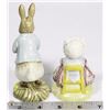Image 2 : LOT OF 2 ROYAL ALBERT BEATRIX POTTERS FIGURINES