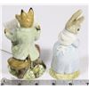 Image 2 : LOT OF 2 ROYAL ALBERT BEATRIX POTTERS FIGURINES