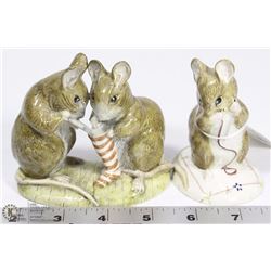 LOT OF 2 ROYAL ALBERT BEATRIX POTTERS FIGURINES