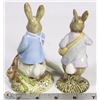 Image 2 : LOT OF 2 ROYAL ALBERT BEATRIX POTTERS FIGURINES