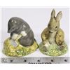 Image 1 : LOT OF 2 ROYAL ALBERT BEATRIX POTTERS FIGURINES