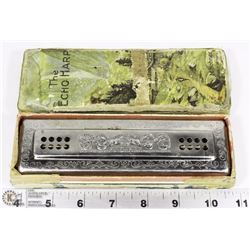 ANTIQUE M. HOHNER ECHO HARP HARMONICA