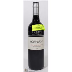 ANGOVE CHALK HILL BLUE 2009 SHIRAZ CABERNET RED WINE SOUTH