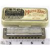 Image 2 : VINTAGE M. HOHNER # 1896 HARMONICA MARINE BAND