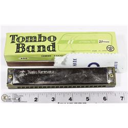 STAINLESS STEEL TOMBO BAND HARMONICA