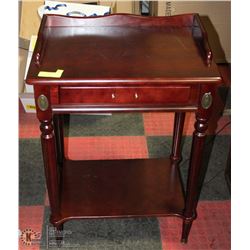 19)SMALL PHONE TABLE, HANDLE IS AVAILABLE TO