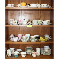 ESTATE 54 PC OF TEACUP AND SAUCERS