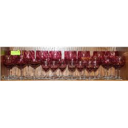 ESTATE COLLECTION OF PINK CRYSTAL 30 PC