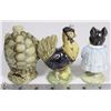 Image 2 : LOT OF 3 BEATRIX POTTER'S FIGURINES