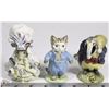 Image 1 : LOT OF 3 BEATRIX POTTER'S FIGURINES