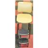 Image 1 : VINTAGE 2 STEP FOOT STOOL WITH SEAT