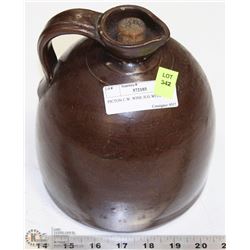 PICTON C.W. WINE JUG WITH CORK