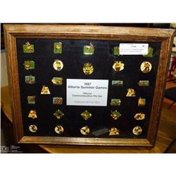 1987 ALBERTA SUMMER GAMES OFFICIAL COMMEMORATIVE