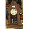 Image 1 : VINTAGE ANSONIA WOOD WALL MOUNT PENDULUM CLOCK