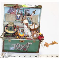 VINTAGE TOY BOX MUSIC BOX