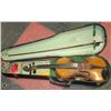 Image 1 : VINTAGE VIOLIN IN CASE W/ ACCESSORIES ANTONIUS