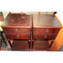 PAIR OF 15X17X18 NIGHT STANDS