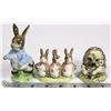 Image 1 : LOT OF 3 BEATRIX POTTER'S FIGURINES