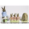 Image 2 : LOT OF 3 BEATRIX POTTER'S FIGURINES