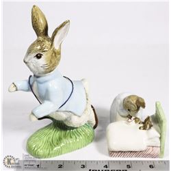 ROYAL ALBERT PETER IN BED (1994) & PETER RABBIT