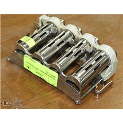 VINTAGE MCGILL COIN CHANGER WITH CLIPS