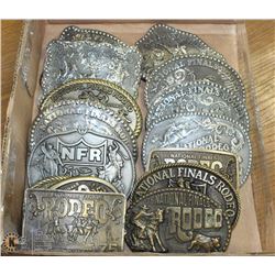 ORIGINAL NATIONAL RODEO ASST 1975-1990 BELT