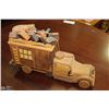 Image 2 : WOOD TRUCK MODEL