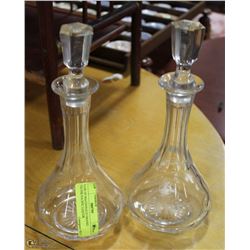 PAIR OF MACDONALD GRAND TRUNK PACIFIC LIQUOR